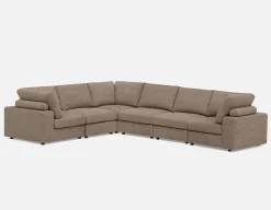 OLISA 6-pc modular interchangeable sofa