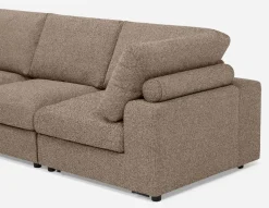 OLISA 6-pc modular interchangeable sofa