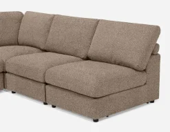 OLISA 7-pc modular interchangeable sofa