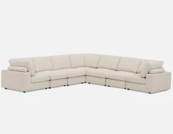 OLISA 7-pc modular interchangeable sofa
