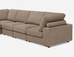 OLISA 7-pc modular interchangeable sofa