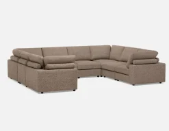 OLISA 8-pc modular interchangeable sofa