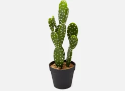 OPUNTIA artificial potted cactus 41 cm