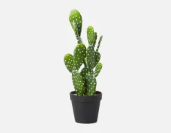 OPUNTIA artificial potted cactus 41 cm