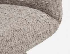 ORAN modern swivel dining armchair