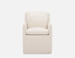 OSTIA dining chair on casters