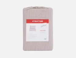 OXFORD 3-piece king duvet cover set