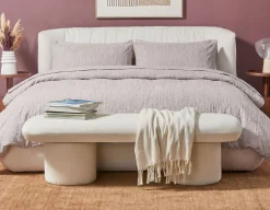 OXFORD 3-piece queen duvet cover set