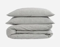 OXFORD 3-piece queen duvet cover set