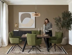 OZZY contemporary dining table 140 cm