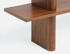 PALMO modern-retro 3-tier hutch shelf 165cm