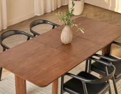 PALMO moder-retro extendable dining table 180 to 260cm