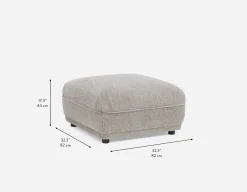 PAUL modern contemporary ottoman