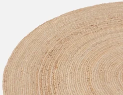 PERU braided jute rug 6'