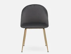 POLLY velvet dining chair