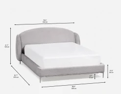 PORTLAND queen size bed