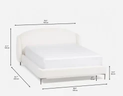 PORTLAND queen size bed