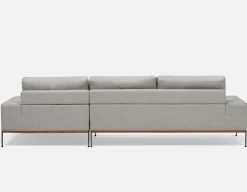 PRESTON modern right-facing sectional sofa