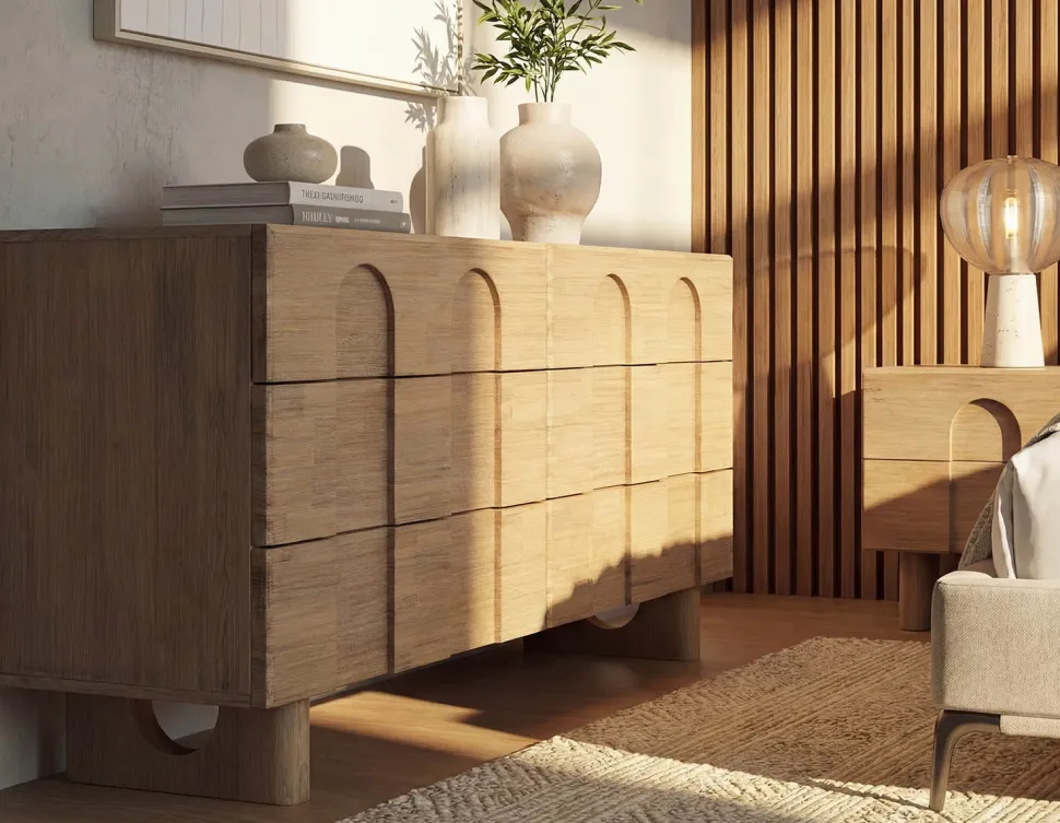PRIYA elegant 6-drawer chest