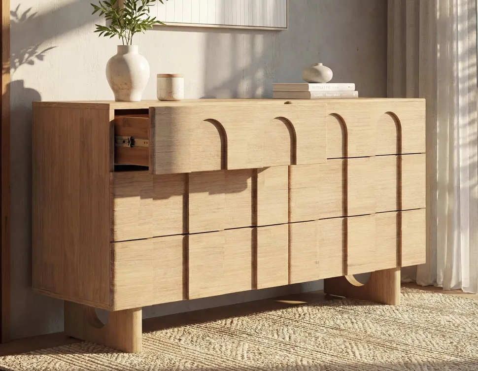 PRIYA elegant 6-drawer chest