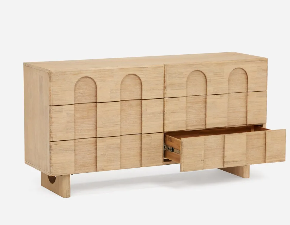 PRIYA elegant 6-drawer chest