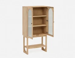 PRIYA elegant sideboard hutch