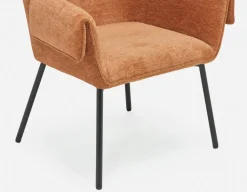RALPH mid-century upholstered dining armchair