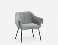 RALPH mid-century upholstered dining armchair