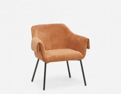 RALPH mid-century upholstered dining armchair