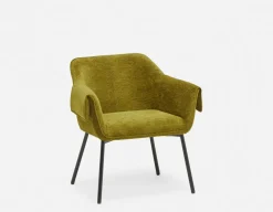 RALPH mid-century upholstered dining armchair