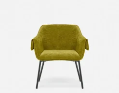 RALPH mid-century upholstered dining armchair