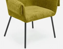 RALPH mid-century upholstered dining armchair
