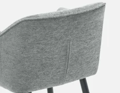 RALPH mid-century upholstered counter stool 66cm