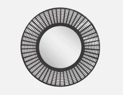 RAY bamboo mirror 71 cm
