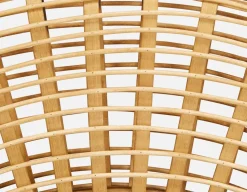 RAY bamboo mirror 91 cm