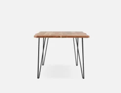 RENO solid acacia large wood dining table 210 cm