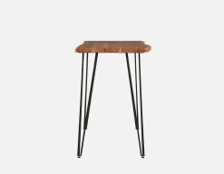 RENO solid acacia wood bar table 160cm
