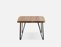 RENO solid acacia wood coffee table 120 cm