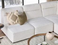 REVAN modern modular armless sofa customize to fit your space