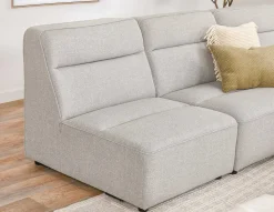 REVAN modern modular armless sofa customize to fit your space
