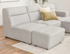REVAN modern modular armless sofa customize to fit your space