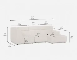 REVAN modern modular sofa customize to fit your space