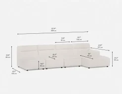 REVAN modern modular sofa customize to fit your space