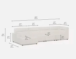 REVAN modern modular sofa customize to fit your space