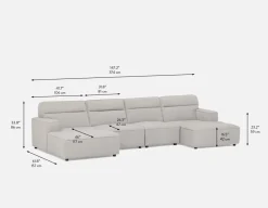 REVAN modern modular sofa customize to fit your space