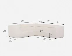 REVAN modern modular sofa customize to fit your space