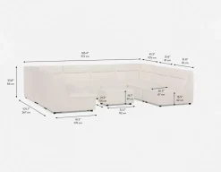 REVAN modern modular sofa customize to fit your space