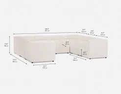 REVAN modern modular sofa customize to fit your space