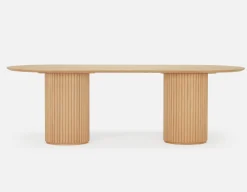 RHODES oval dining table 240cm