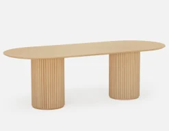 RHODES oval dining table 240cm